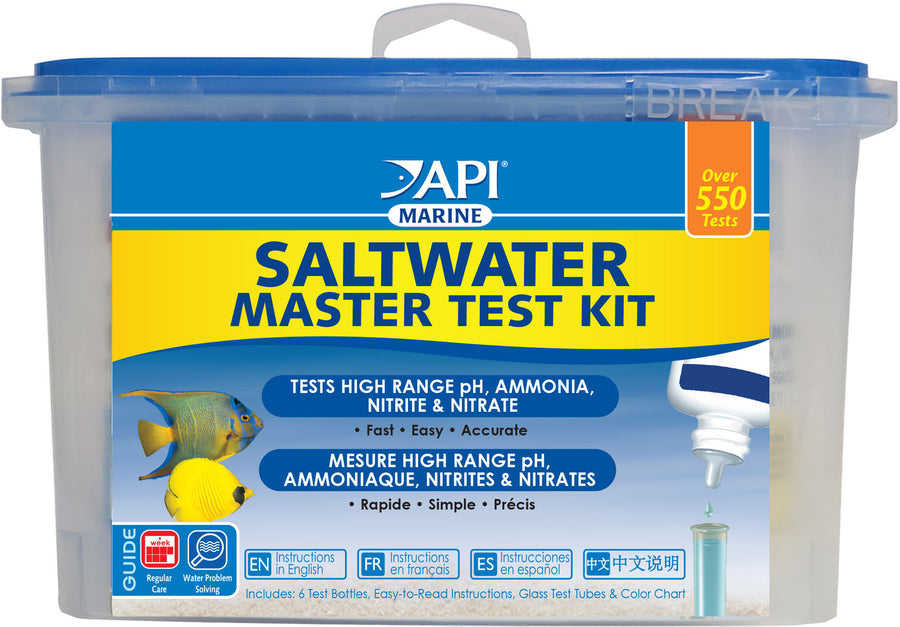 API Saltwater Master Test Kit, 550 Tests - Test Kits