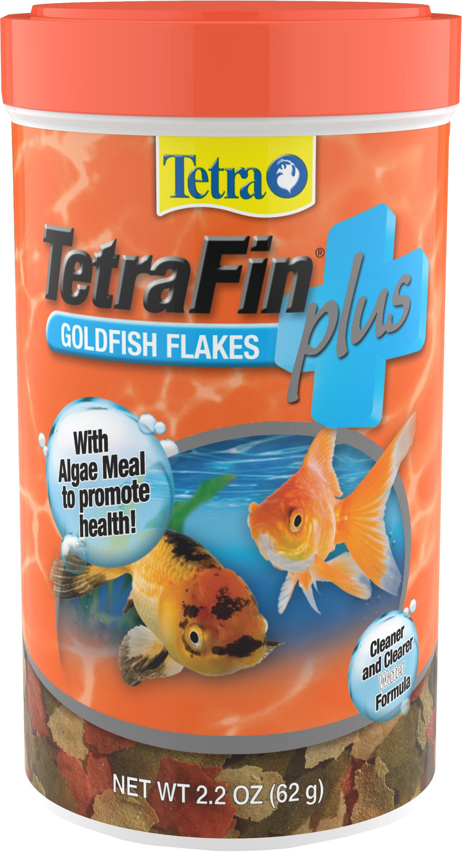 Tetrafin Goldfish Flakes Plus, 2.2 oz - Standard