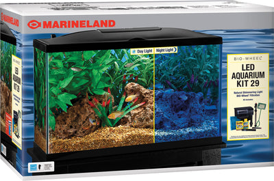 Marineland Bio-Wheel LED Aquarium Kit, 29 gal-30x12x18 in - Starter Kits