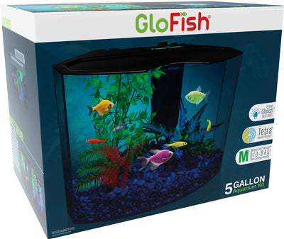 Glofish LED Crescent Aquarium Kit, 5 gal - Desktop