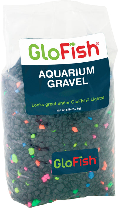 Glofish Aquarium Gravel, Fluorescent Highlights, 5 lb - Freshwater