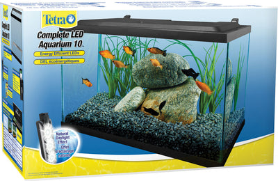 Tetra Complete Deluxe LED Aquarium Kit, 10 gal-20x10x12 in - Starter Kits