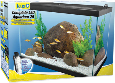 Tetra Complete Deluxe LED Aquarium Kit, 20 gal-24x12x16 in - Starter Kits
