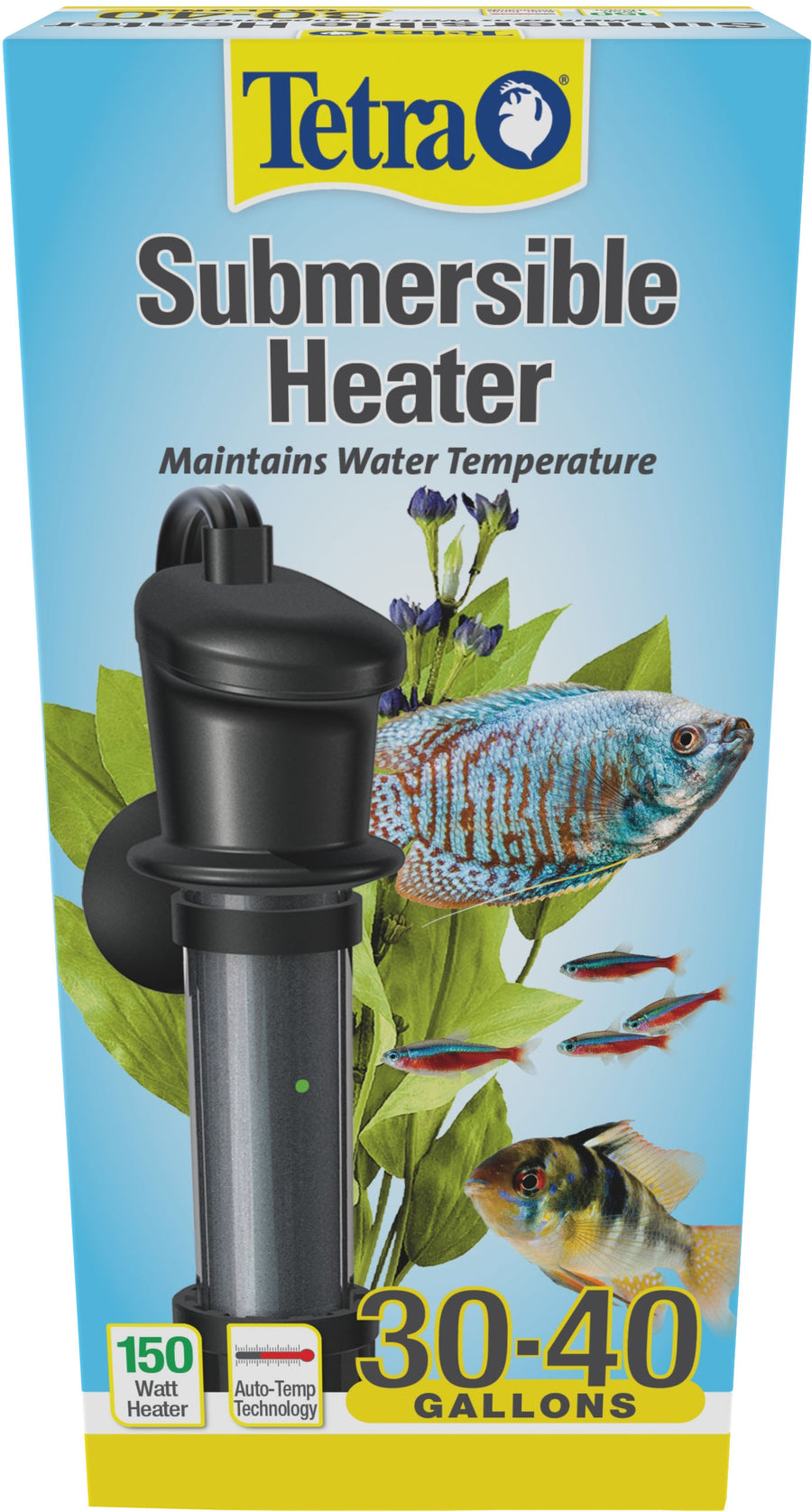 Tetra ht40 Submersible Aquarium Heater, 150 Watt-30-40 gal