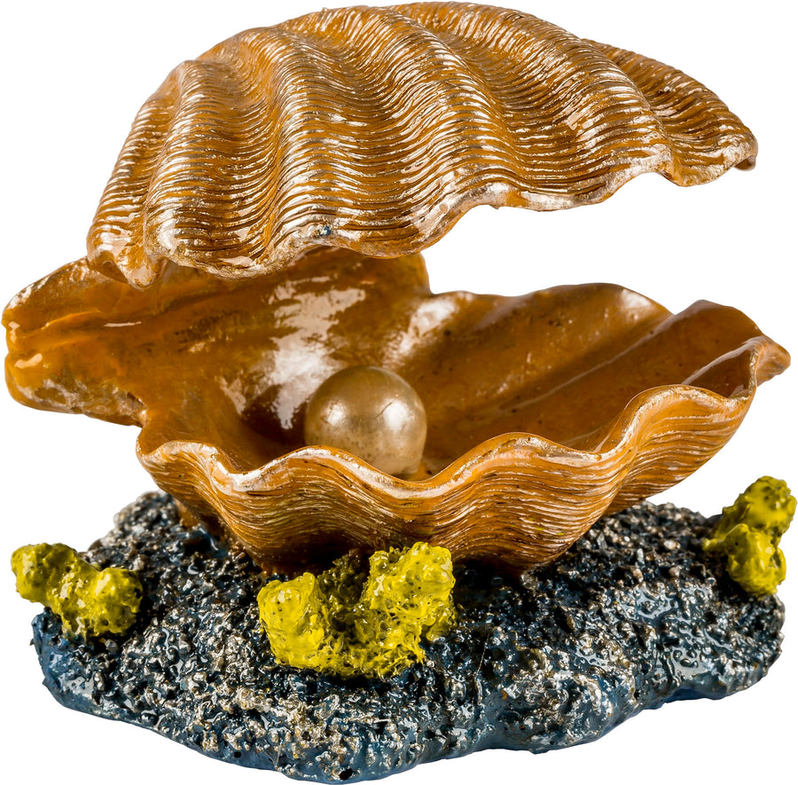 Glofish Aquarium Ornament Clam - Resin