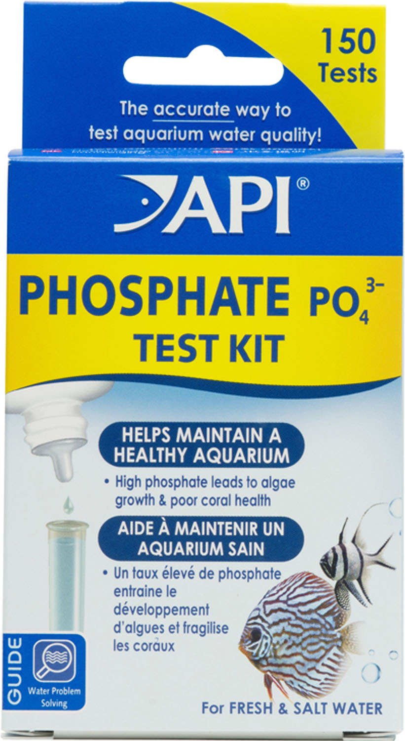 API Phosphate Test Kit for Fresh & Saltwater, 150 Tests - Test Kits