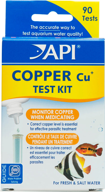 API Copper Test Kit for Fresh & Saltwater, 90 Tests - Test Kits