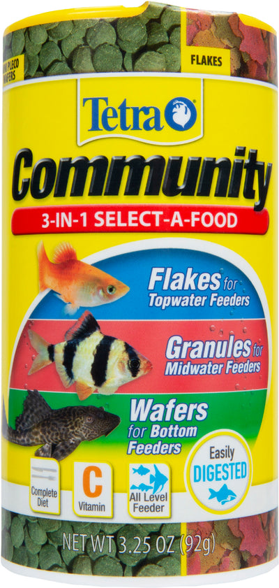 Tetra Community 3-in-1 Select-A-Food, 3.25 oz - Standard