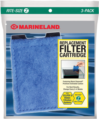 Marineland Eclipse Rite-Size Filter Cartridge, z-3 pk - Filter Inserts