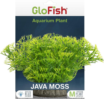 Glofish Aquarium Plant, Java Moss, MD - Plastic Plants