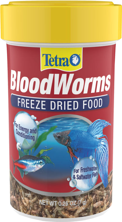Tetra Bloodworms, .24 oz - Standard