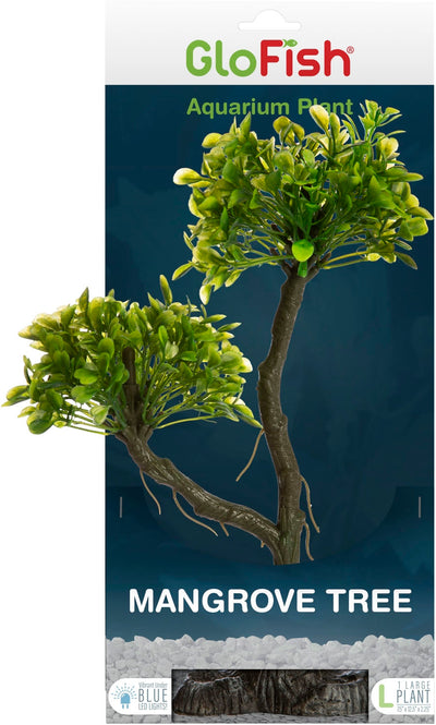 Glofish Aquarium Plant, Mangrove Tree, LG - Plastic Plants