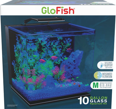 Glofish LED Aquarium Kit, 10 gal - Starter Kits