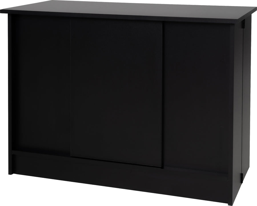 Marineland Ready-To-Assemble Aquarium Stand, Black, 36x18 in