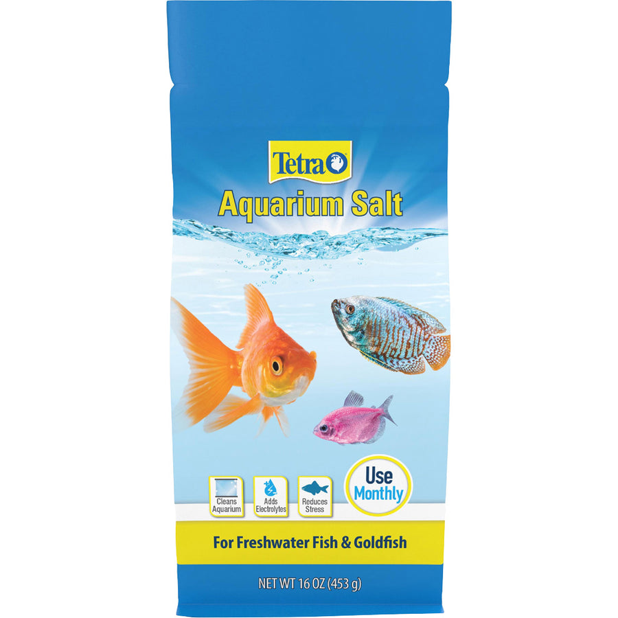 Tetra Aquarium Salt, 16oz - Marine Salt