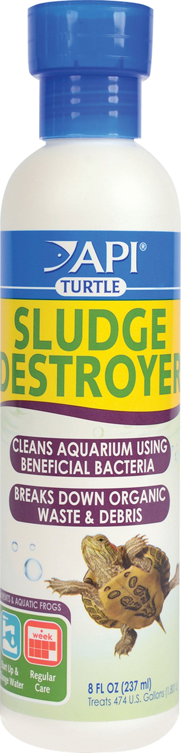 API Turtle Sludge Destroyer, 8 oz - Water Conditioners