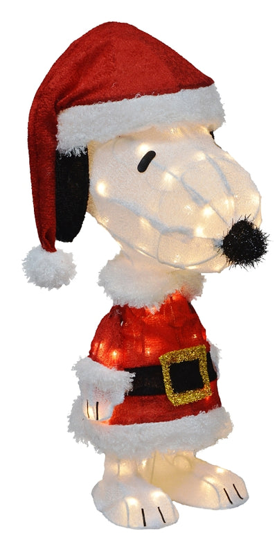 Productworks LLC 46345 LED Snoopy Santa Yard Art