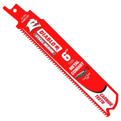 Diablo Steel Demon DS0612CF3 Reciprocating Saw Blade