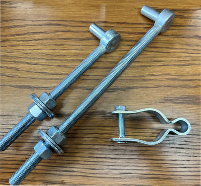 Henssgen Bolt Hook for Gate, 5/8x8 in - Hardware