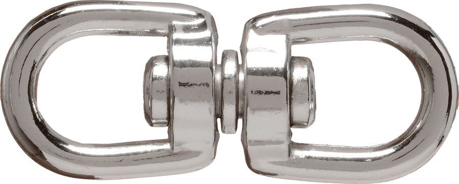 Kamet Swivel Round Eye, Zinc, 5/8 in - Snaps Etc.