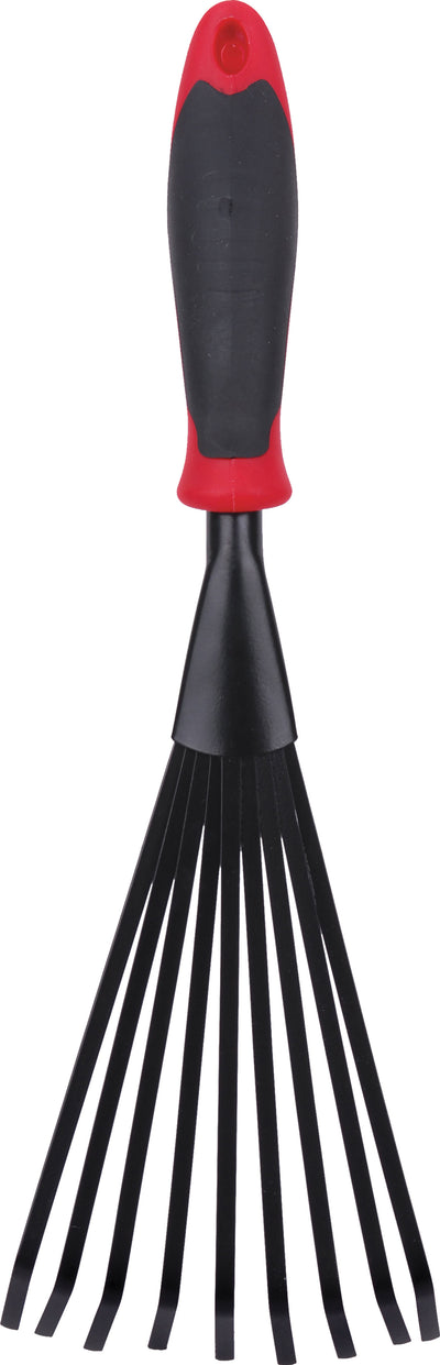 Bond Easy Grip Hand Fan Rake, Red