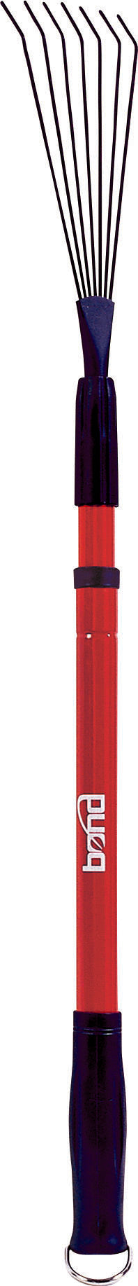 Bond Telescopic Adjustable Shrub Rake, Red, 25-37 in
