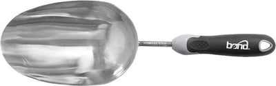 Bond Stainless Steel Large Soil Scoop, Black - Trowel/Scoop