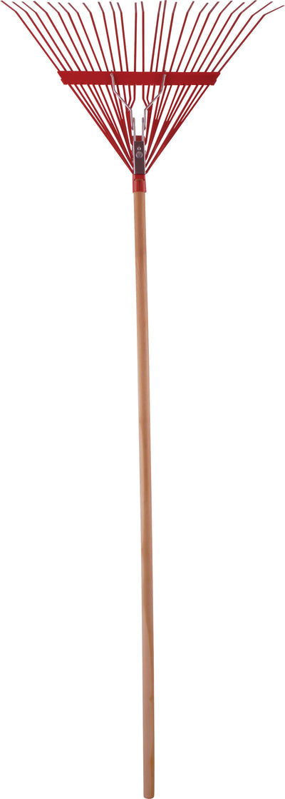 Bond Deluxe Springback Rake, Red, 54x24 in - Leaf