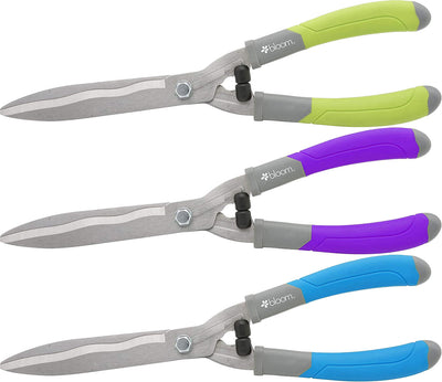 Bloom Wavy Blade Hedge Shears, Assorted