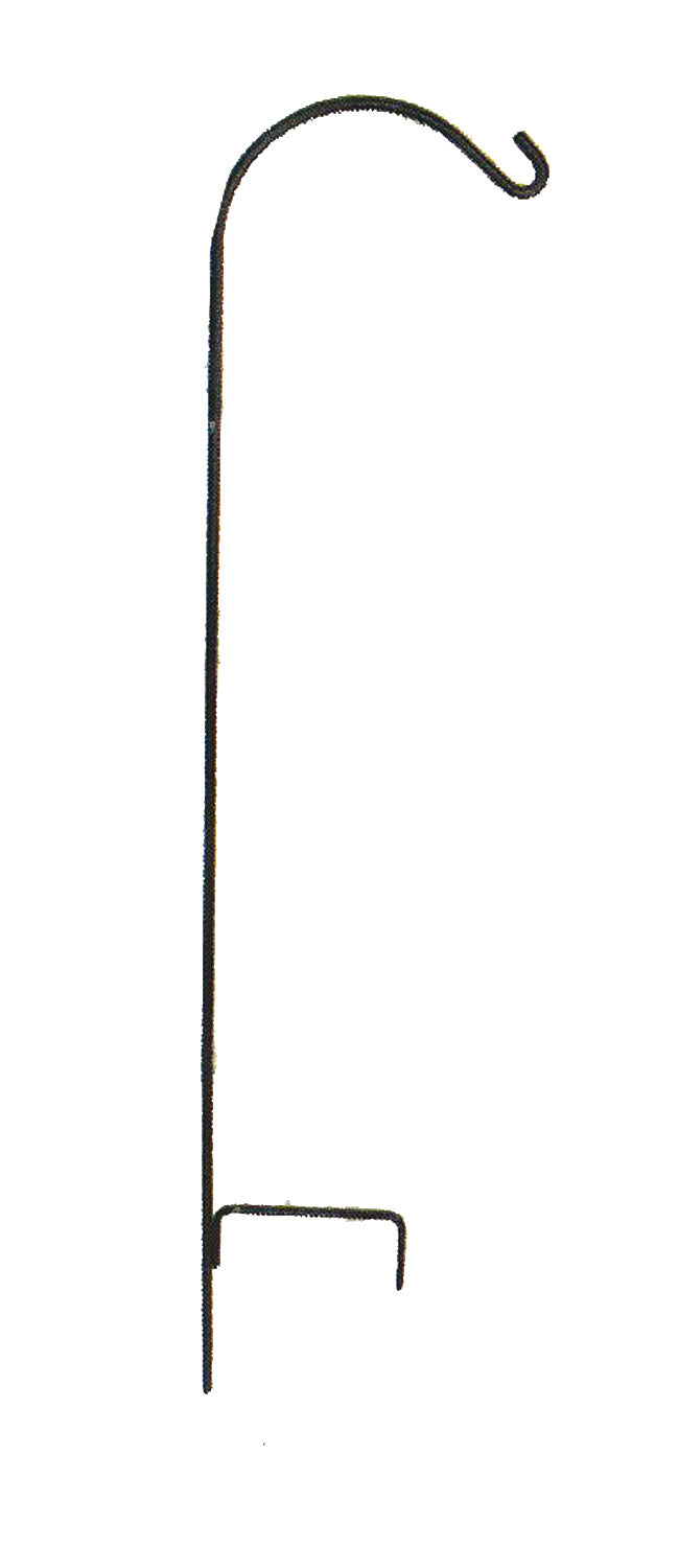 The Hookery Promo Single Shepherd Hook, Black, 60 in - Hooks-Shepherd