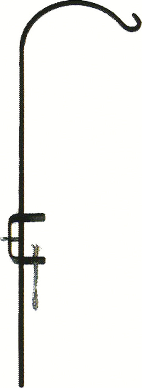 The Hookery Adjustable Deck Hanger, Black, 36 in - Mounting Accessories