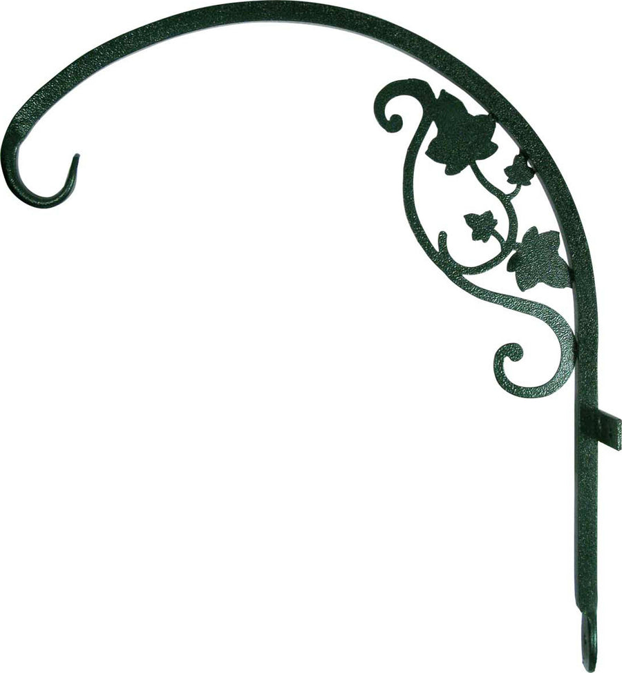 The Hookery Hanger W/Vine, Green, 16 in - Brackets Hooks & Accessories