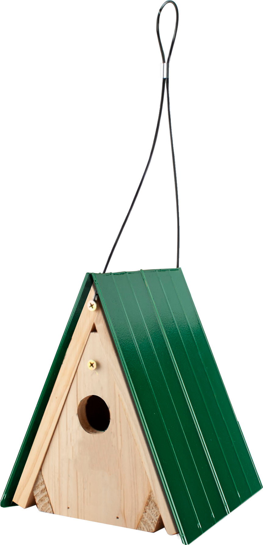 Audubon Lake & Cabin Wren House, Green - Houses-Bird