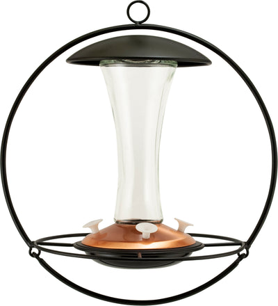 Audubon Contemporary Floating Sphere Hummingbird Feeder, 16 oz Cap - Hummingbird Feeders-Plastic