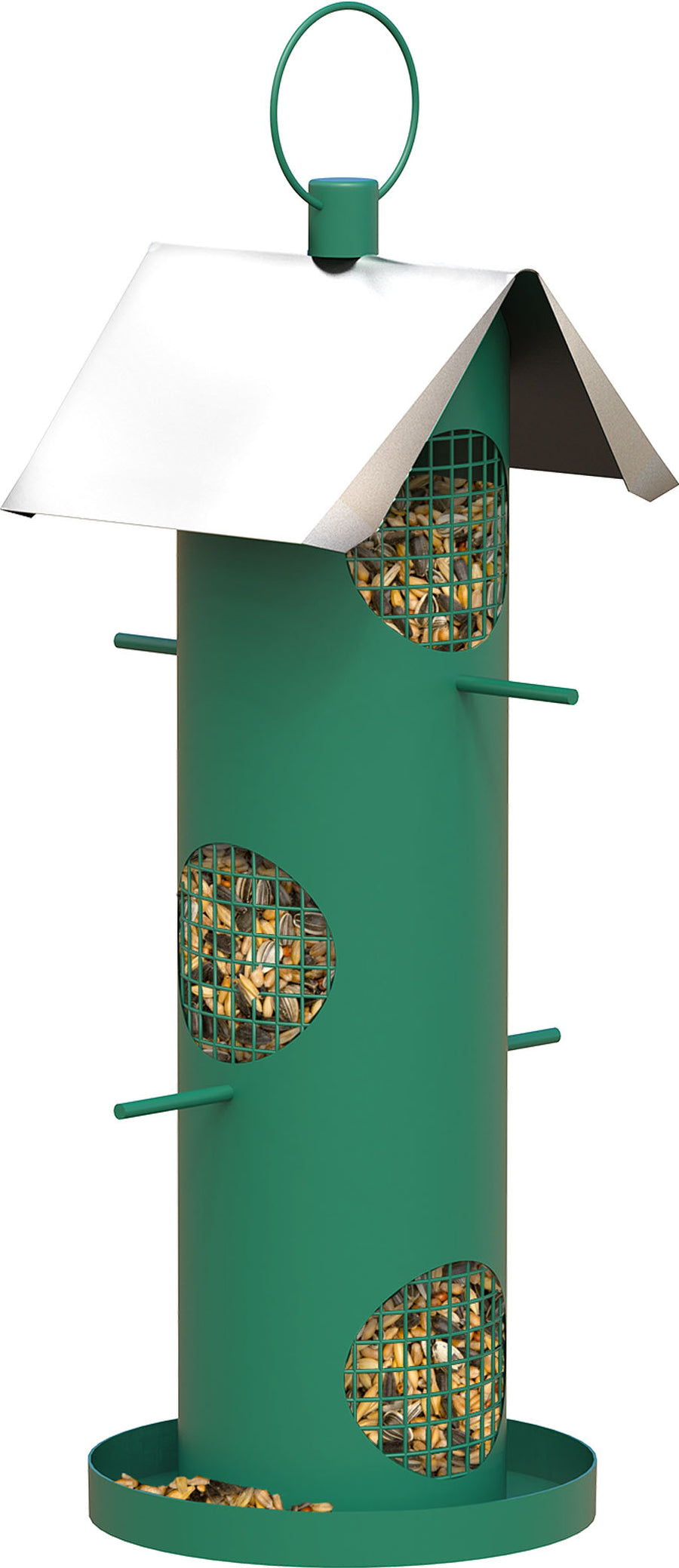 Wild Bird Lover's Promotional Mesh Tube Feeder, Assorted, 1 lb Cap - Magnum/Mesh Feeders