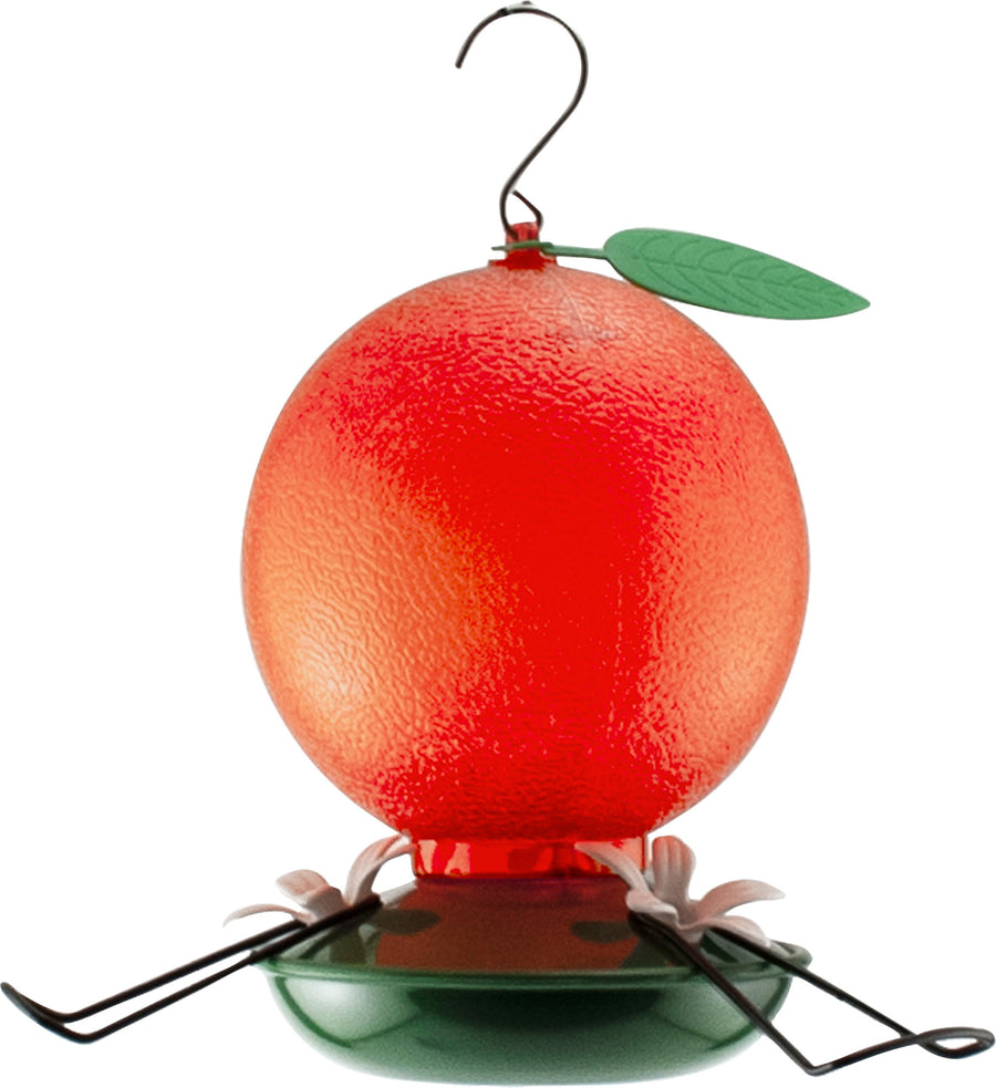 Audubon Orange Plastic Oriole Feeder, Orange, 32 oz - Oriole Feeders