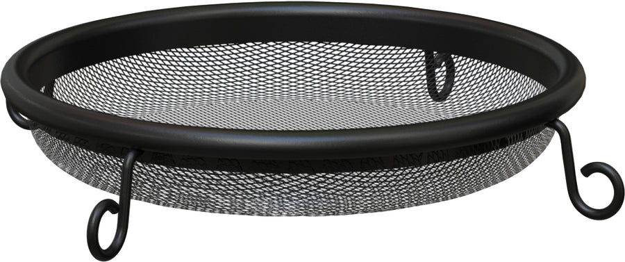 New Age Seed & Fruit Platform Feeder, Black, 2 lb Cap - Platform/Fly Thru Feeders
