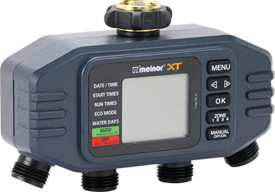 Melnor Hydrologic 3-Zone Digital Water Timer W/Eco Mode, 40 in - Timers