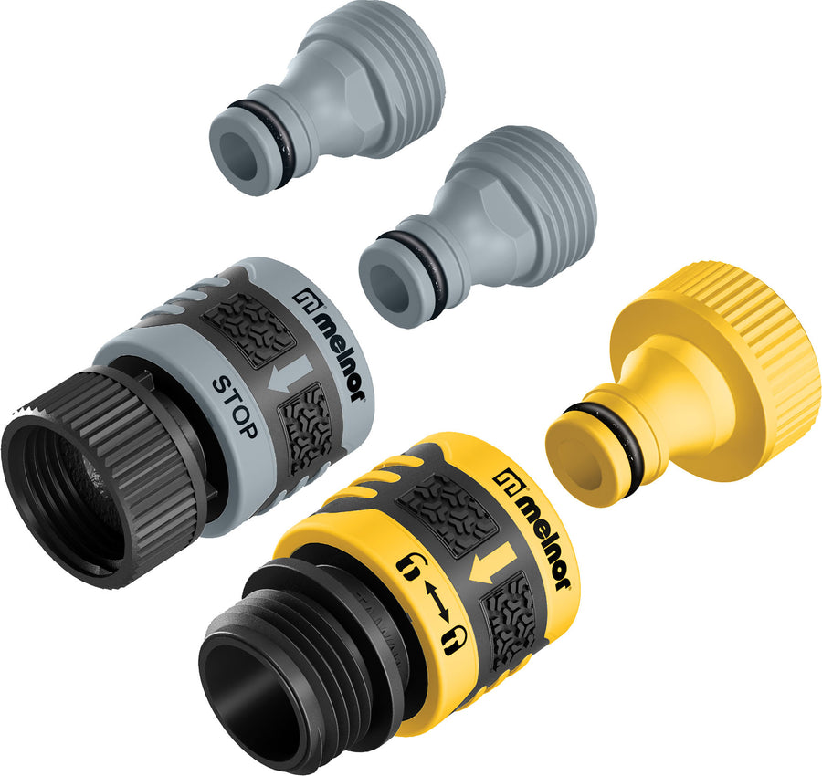 Melnor Quick Connect 5 Piece Starter Set - Hose Parts and Accessories