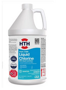 HTH Pool Care Liquid Chlorinating Chemicals 1 gal- 4 GALLON