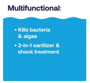 HTH Pool Care Liquid Chlorinating Chemicals 1 gal- 4 GALLON