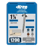 Kreg SML-C125-1200 Pocket Screws - 1-1/4",