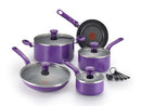 t-fal excite 14-pc nonstick aluminum cookware set