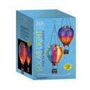 Hot Air Balloon Solar Lantern Large Purple