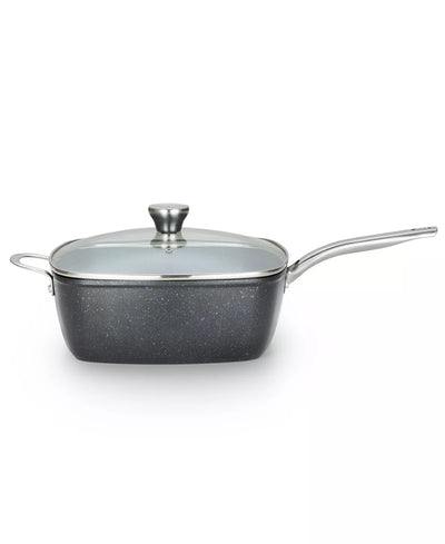 HeatMaster Sapphire-Infused Non-Stick 6-Qt. Square Pan & Lid