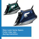 Rowenta Ultimate+ Steam Iron - Vertical Steam, Auto-off, Black & Blue DW8350