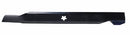 USA Mower Blades (2 AYP498BP High Lift Blade Fits AYP Craftsman Husqvarna 127843 134149 127843 138498 532127843 Length 21 in. Width 2 1/4 in. Thickness .150 in. Center Hole 5 PT ST 42 in. Deck