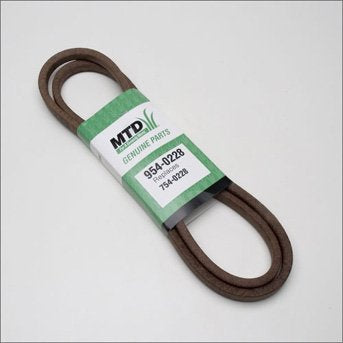 MTD Genuine Part 954-0228 Genuine Parts Riding Mower PTO Belt OEM Part for Troy-Bilt Cub-Cadet Craftsman Bolens Remington