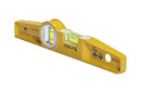 STABILA 29824 Type 80 AS-2 Spirit Levels Pro Set 24"/48" and Type 81 SM 10" Die Cast Magnetic Torpedo, Slim, Stable and Handy Profile For Any Measuring Task,Yellow