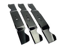Set of 3, Made in USA Rotary Blades to Replace MTD 742-0677, 942-0677 Blades, 54" Decks.